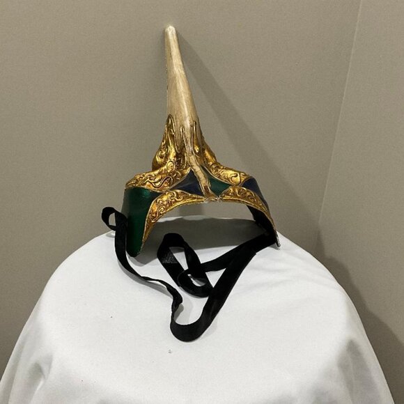 Venetian Long Nose Mask handmade from Venice, Italy - Picture 5 of 5